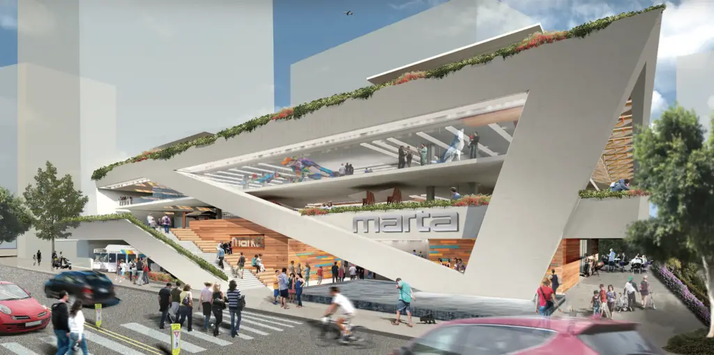 Midtown MARTA Redevelopment Concept