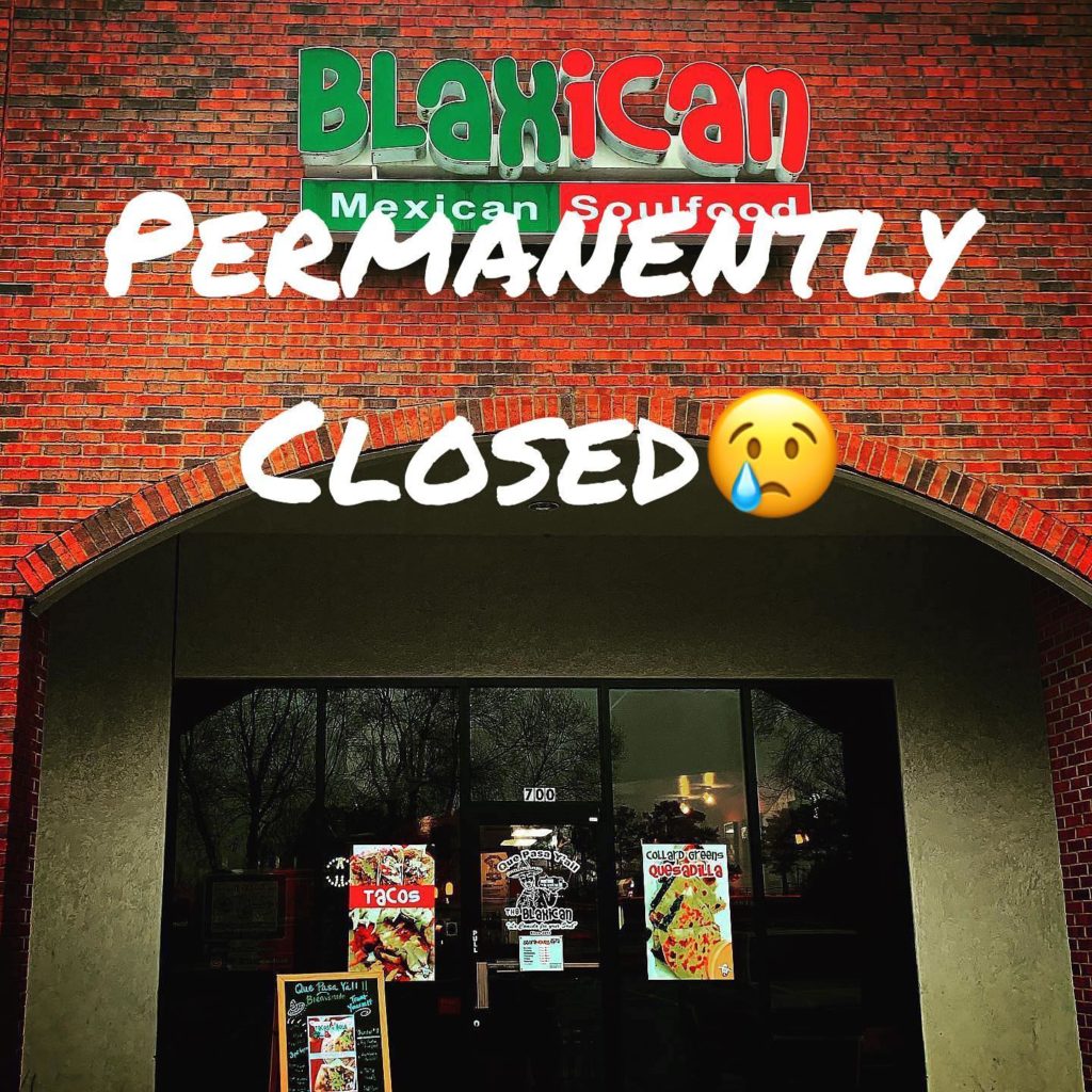 Blaxican Closed