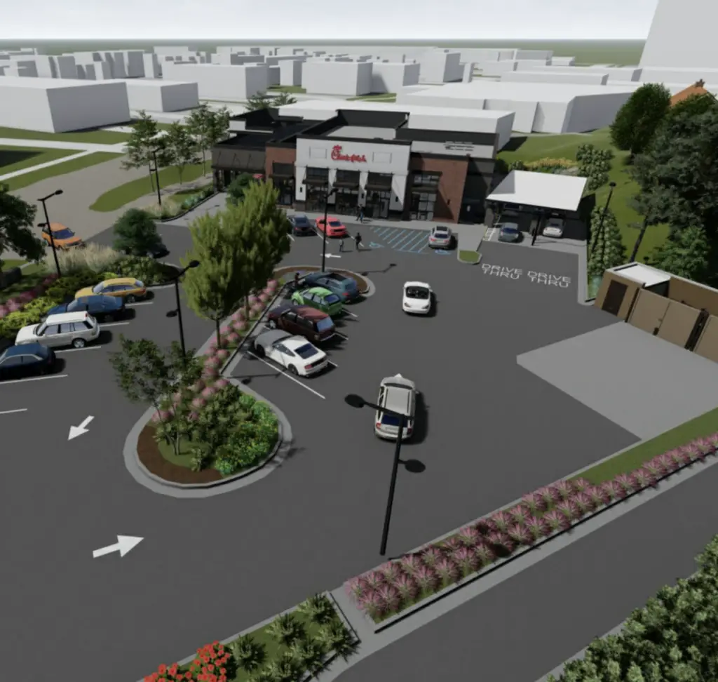 Chick-fil-A - Texaco - Ponce and Boulevard - Rendering 1