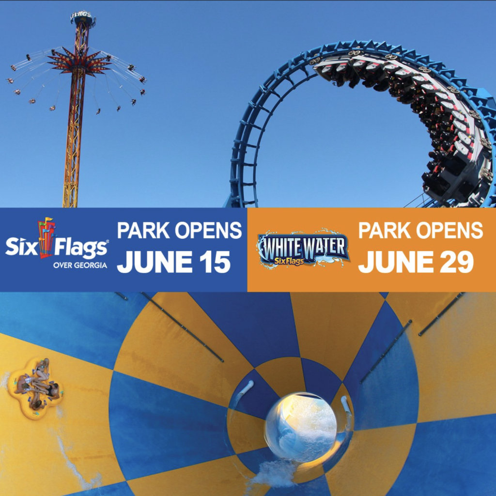 Six Flags Over Georgia - Reopening