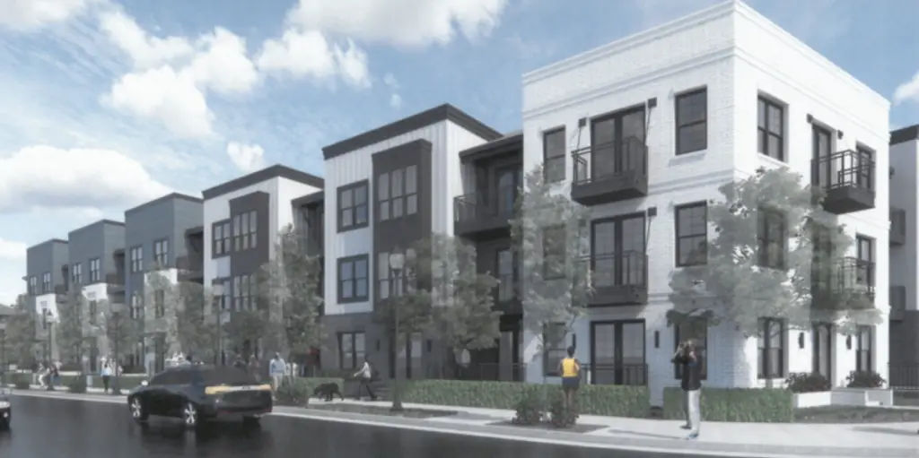 Hapeville Could Get Mixed-Use With Apartments, Townhomes, Retail Space | Conceptual Rendering