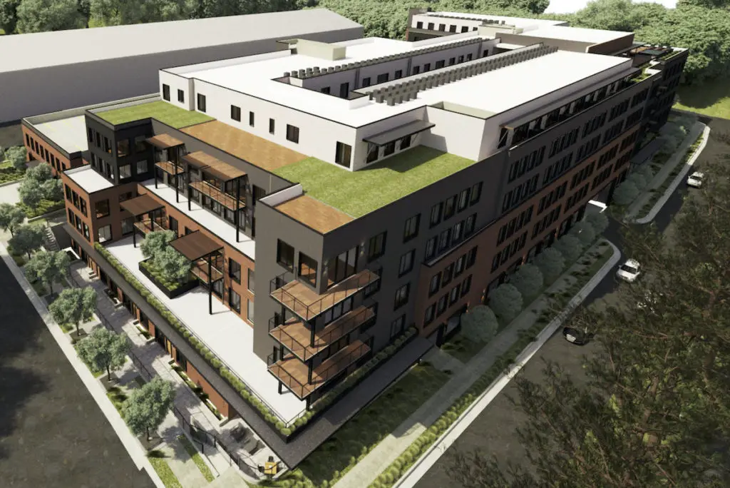 Construction Underway at 230 North Finley Street Student Housing Project Near UGA - Rendering 3