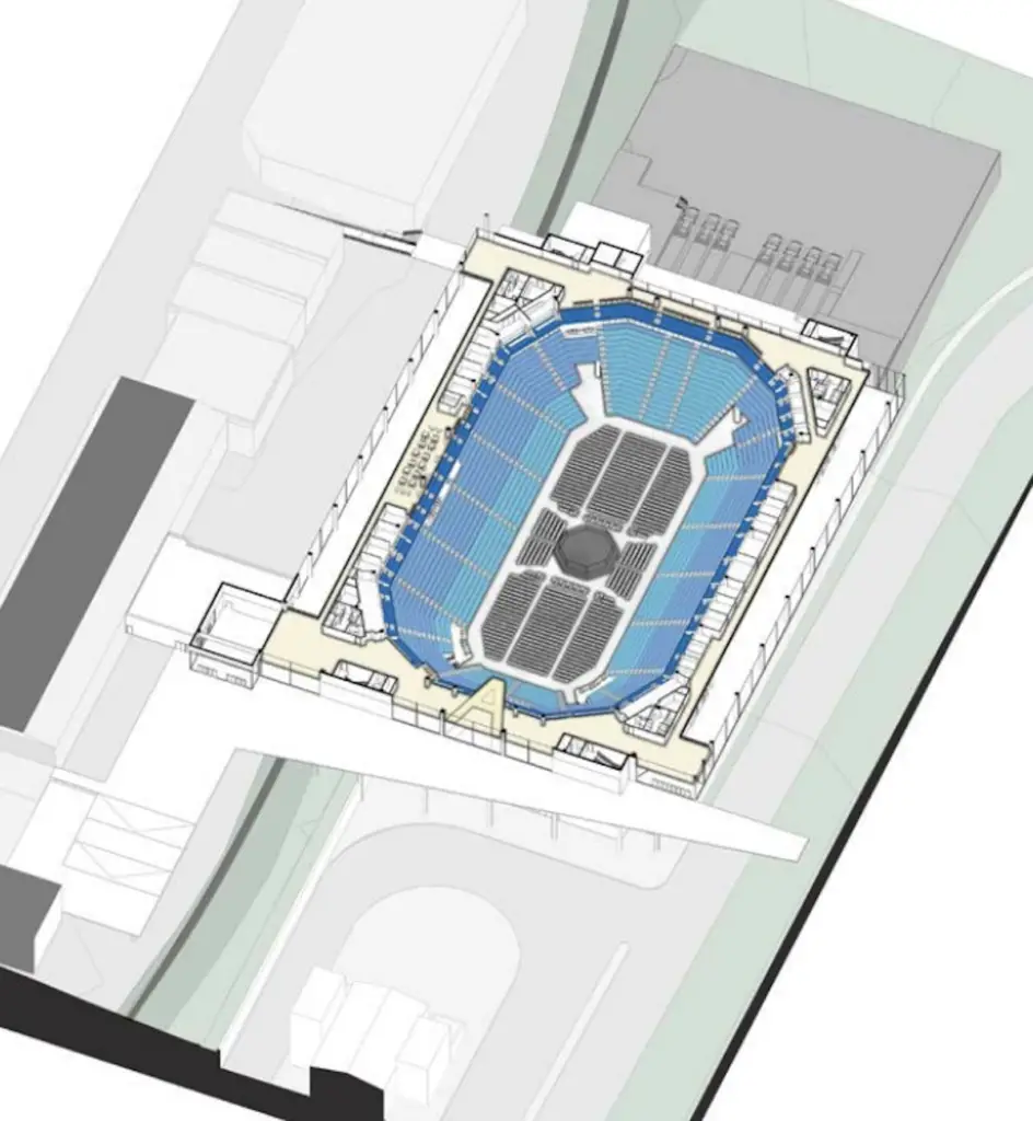 Classic Center Arena Hosts First Public Input Session - Rendering 1
