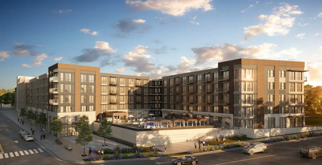 The Allen Morris Company Approved to Develop Six-Acre, North Druid Hills Parcel for Multi-Family Development - Rendering 1
