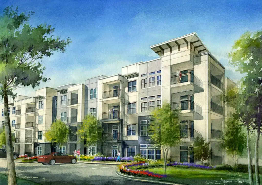 Bolton Road Apartments Rendering