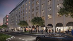 Newport Secures Building Permit, $75M Debt Financing For First Phase of South Dwntn Adaptive Reuse 222 Mitchell - Rendering 1