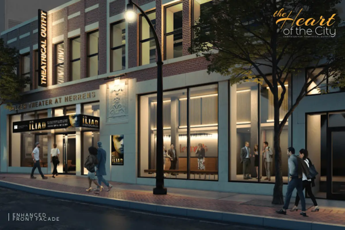 Theatrical Outfit Files Plans For Planned Lobby Renovations - Rendering 1