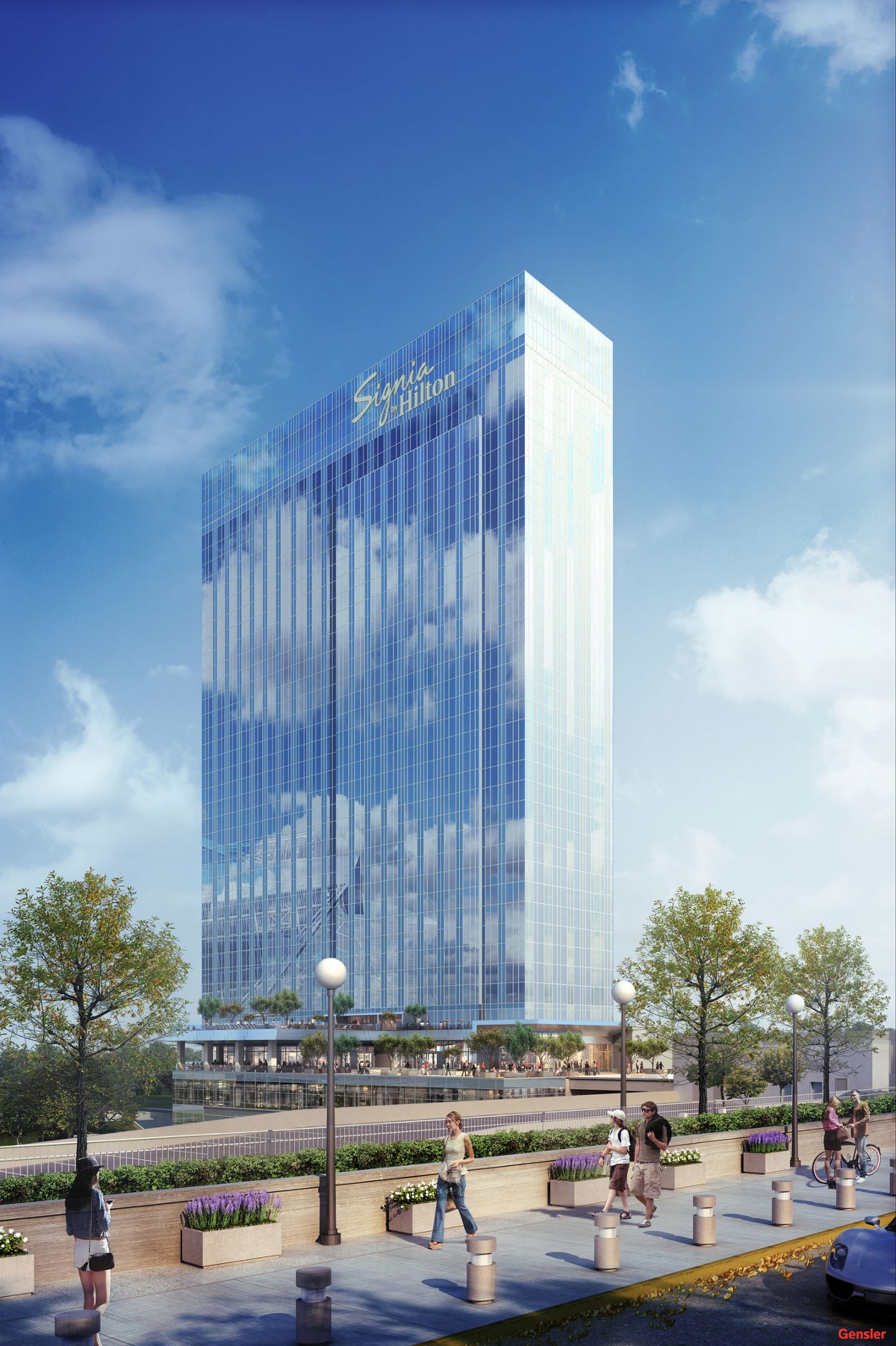 GWCCA Celebrates Major Construction Milestone at Topping Off Ceremony for Signia by Hilton Atlanta