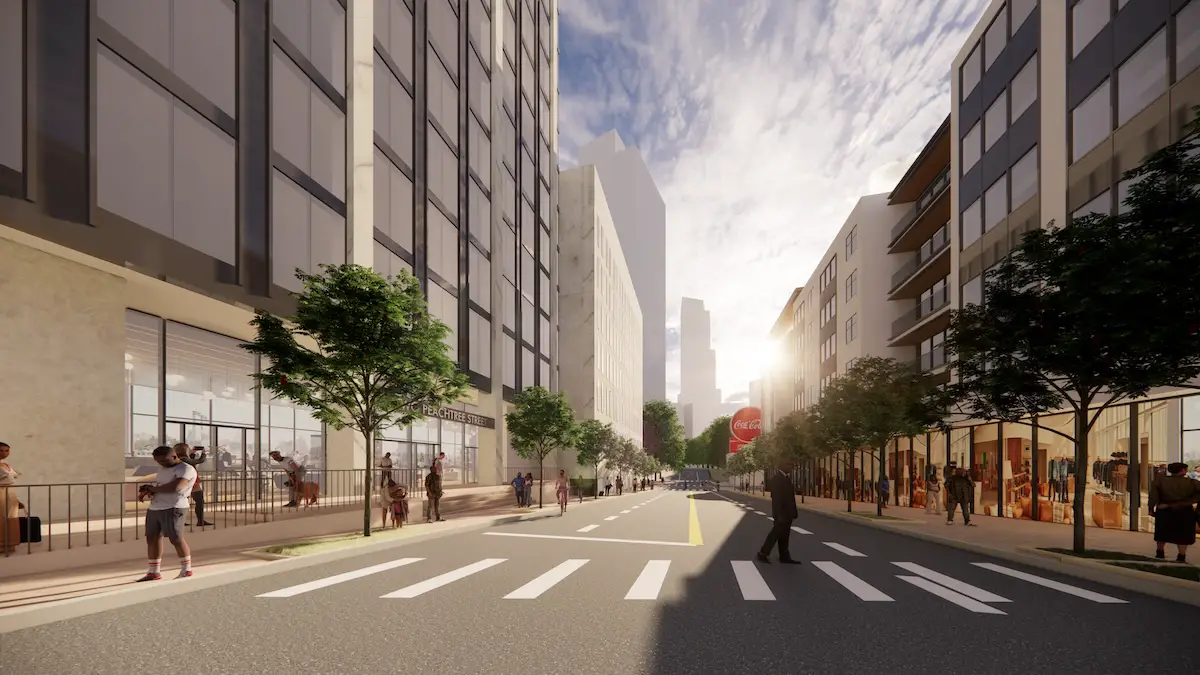 Team Selected for 2 Peachtree Street Redevelopment Photo 01